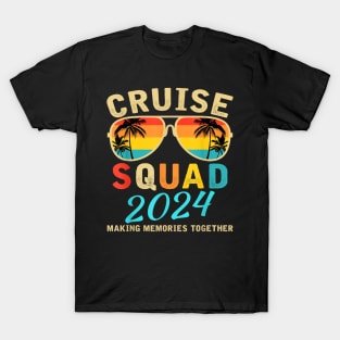 Cruise Squad 2024 Summer Vacation Matching Family Group T-Shirt